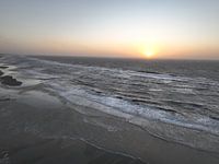 Strand bei Windstärke 7