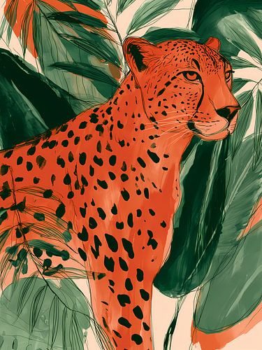 Guépard de la jungle