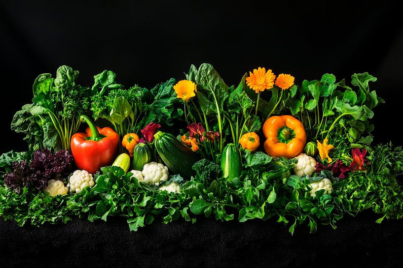 Gemüsegarten Vielfalt von Poster Art Shop