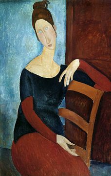 Amedeo Modigliani,De vrouw van de kunstenaar