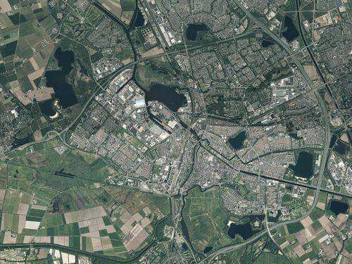 Luchtfoto van Den Bosch