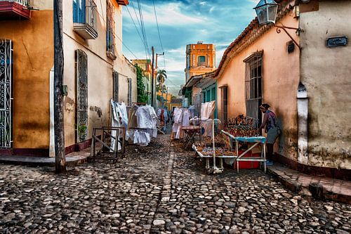 Trinidad straatbeeld, Cuba