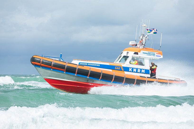 Rettungsboot SAR KNRM Frans Hogewind Terschelling von Jolanda Kleij