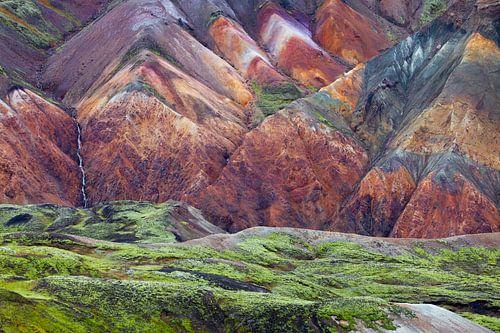 Rhyolite mountains in Landmannalaugar