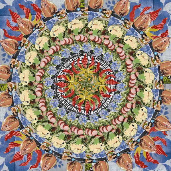 Mandala de Gloriosa par Ruud van Koningsbrugge