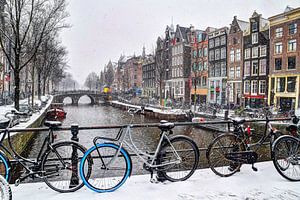Amsterdam Winter Oudezijds Voorburgwal