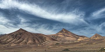 Vues des volcans de Yaiza sur l'île canarienne de Lanzarote