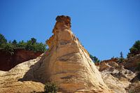 Karakteristieke okerrots in Colorado Provencal