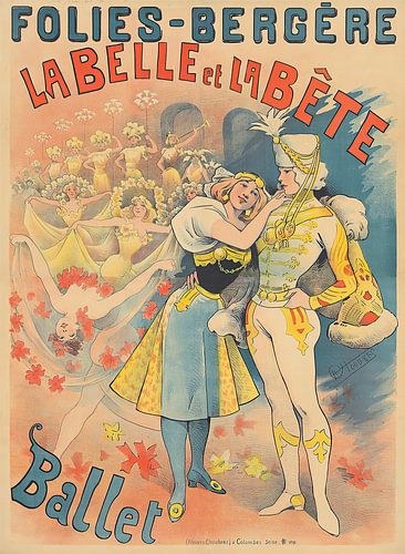 Alfred Choubrac - Folies-Bergere Tous Les Soirs Joujoux Ballet (1880-1900)Folies-Bergere Tous Les Soirs Joujoux Ballet (1880-1900)