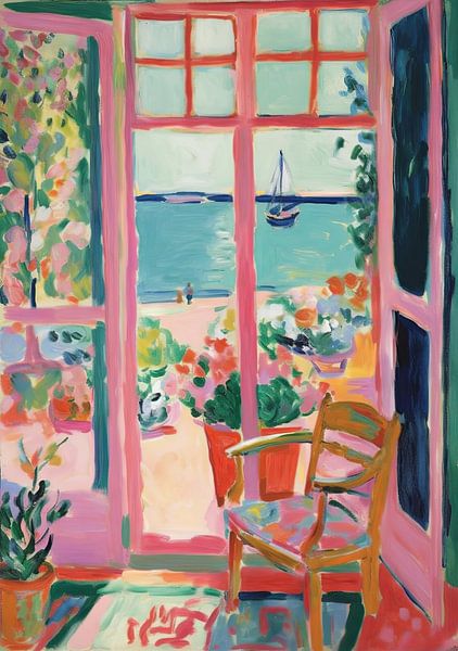 Henri Matisse inspireert Open Venster van Niklas Maximilian