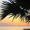 Playa Amadores Gran Canaria Sonnenuntergang van Renate Knapp