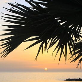 Playa Amadores Gran Canaria Sonnenuntergang by Renate Knapp
