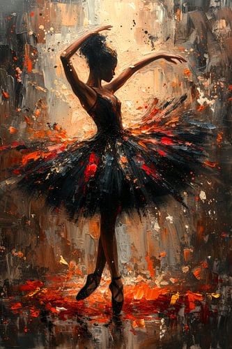 Vurige Ballerina van ByNoukk