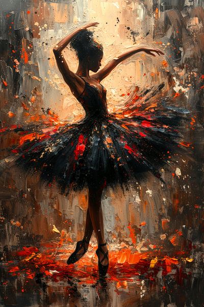 Ballerine ardente par ByNoukk