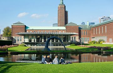 Soaking up the sun at Boijmans van Beuningen by Peter Hofwegen