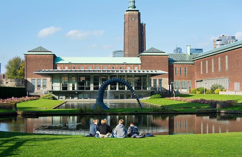 Prendre le soleil à Boijmans van Beuningen par Peter Hofwegen
