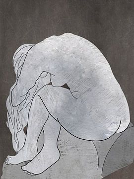 Frauenskulptur von Roberto Moro