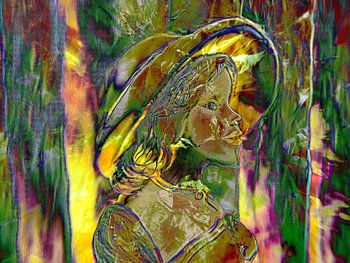 Licht hinter dem Vorhang