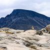 View of Besshoe Mountain in Norway by Jessica Lokker