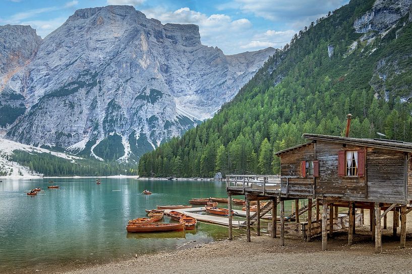 Pragser Waldsee von Frans Nijland