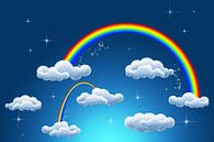 rainbow clouds van Patricia Verbruggen thumbnail