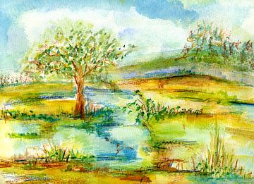 Frühlingserwachen 1 - Het Ontwaken van de lente 1 von Claudia Gründler