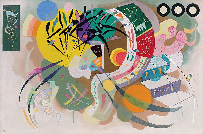 Dominant Curve, Vasily Kandinsky by Masterful Masters