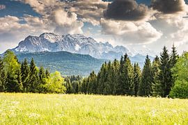 Idyllic landscape in the Karwendel mountains by ManfredFotos