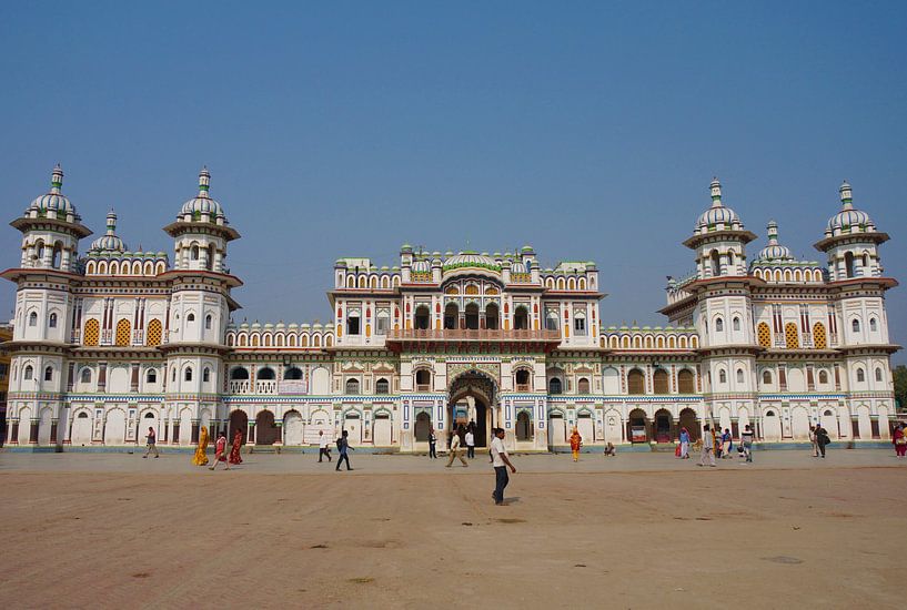 Janaki Mandir Tempel Janakpur, Nepal von Xandra Ribbers