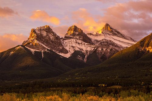 Trois sœurs, Canmore, Canada sur Adelheid Smitt