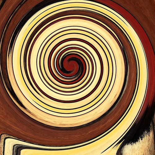 Erdungsspiralen 05  / Spirale / Farbstrudel