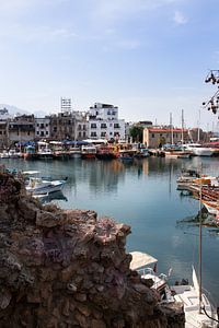 Hafen Girne Nordzypern von Marianne van der Zee