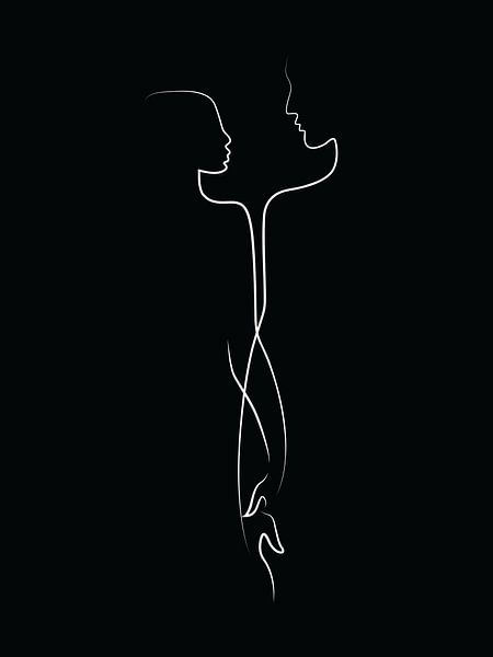 Forever, zwart van Kemona art