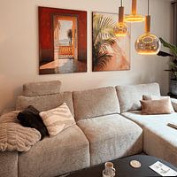 Klantfoto: Tropische flair op de muur van Poster Art Shop, als ArtFrame
