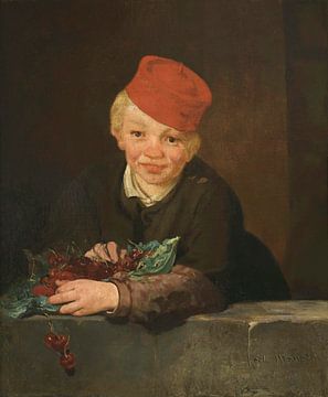 Boy with Cherries, Édouard Manet