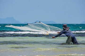 Fisherman by Marielle Verseveld-Hulsebosch