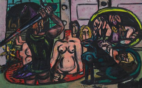 Max Beckmann - De laatste plicht van Perseus (1949)