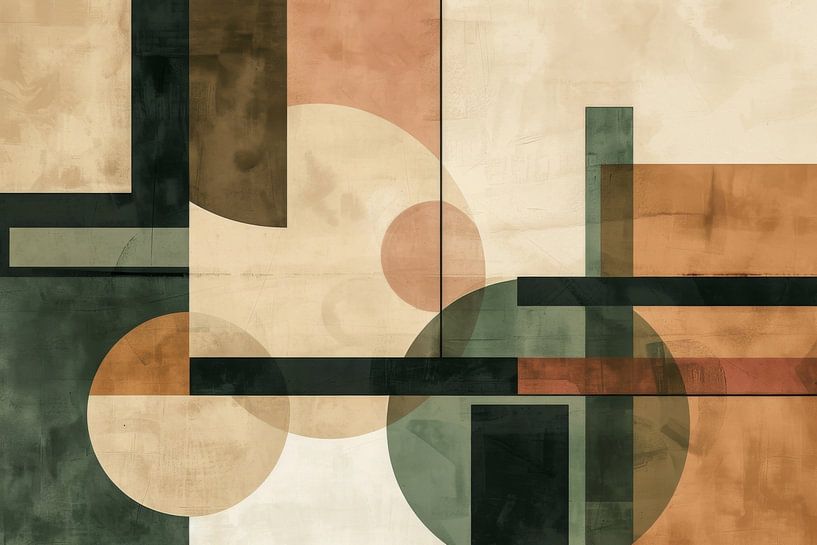Vintage geometry by Poster Art Shop