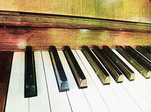 Piano toetsen studie