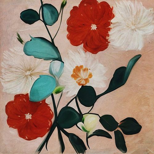 Stilleven van bloemen 10