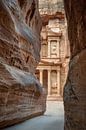 Die Schatzkammer des Pharaos - Petra von Wim van de Water Miniaturansicht
