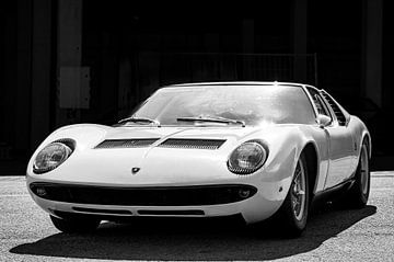 Lamborghini Miura S, voiture de sport classique sur Sjoerd van der Wal Photographie