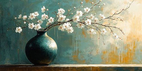 Stillleben, Türkis Stille Nr.4