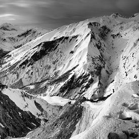 Alpes françaises #2 black&white sur Mart Stevens