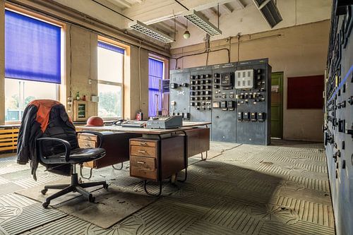 Salle de contrôle abandonnée en Estonie sur Gentleman of Decay