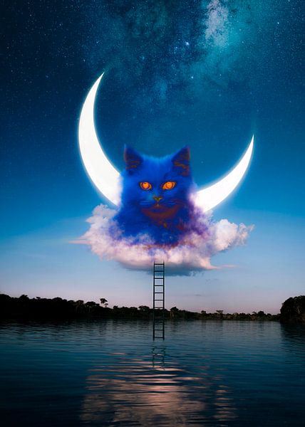 Katze Mond von Pargoy Art