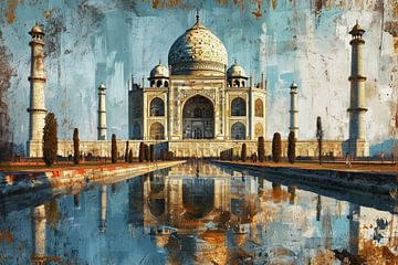 Taj Mahal by ARTemberaubend