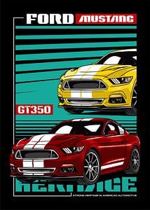 2015 Ford Mustang Shelby GT350 Muscle Car