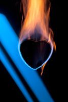 Burning heart