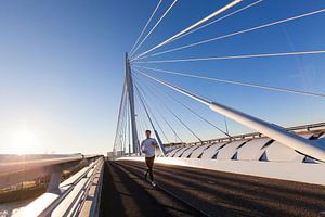 Pont Prince Claus à Utrecht sur Bart van Eijden